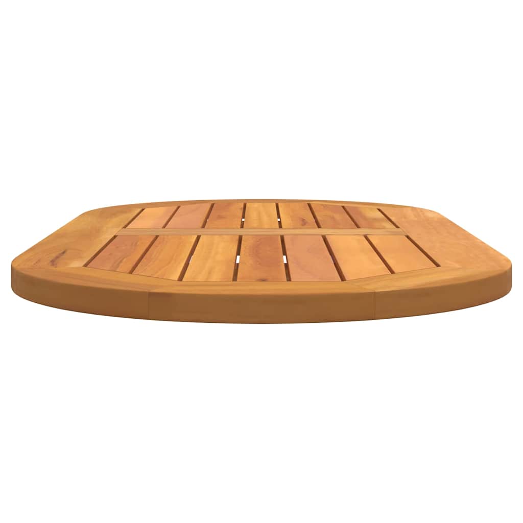 Tischplatte Öl-Natur 90 x 45 x 2 cm Massivholz Akazie