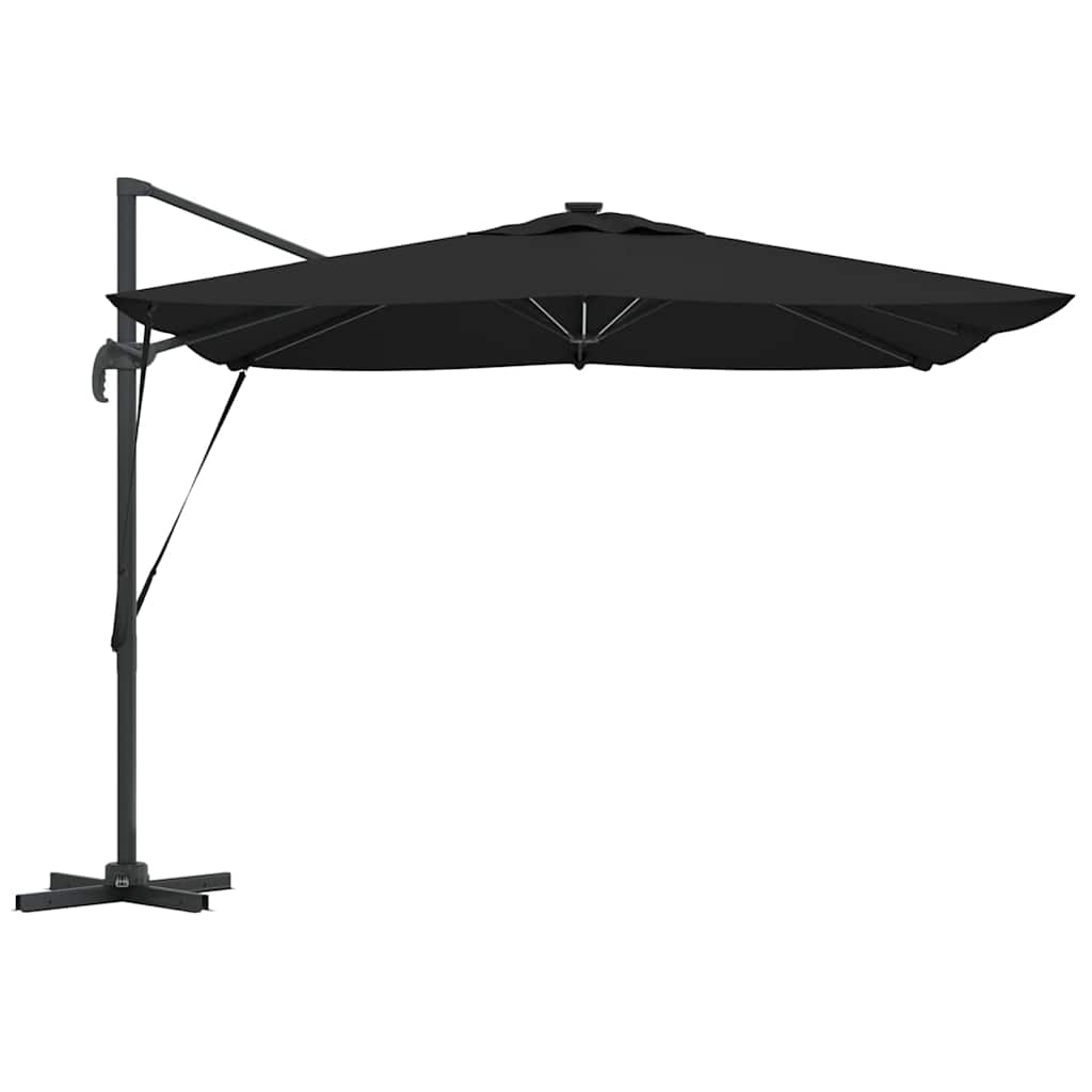 Sonnenschirm Schwarz 286 x 285 x 270 cm Aluminium