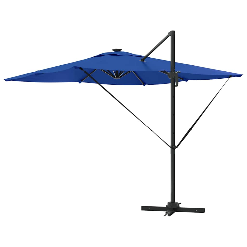Sonnenschirm Azurblau 286 x 285 x 270 cm Aluminium