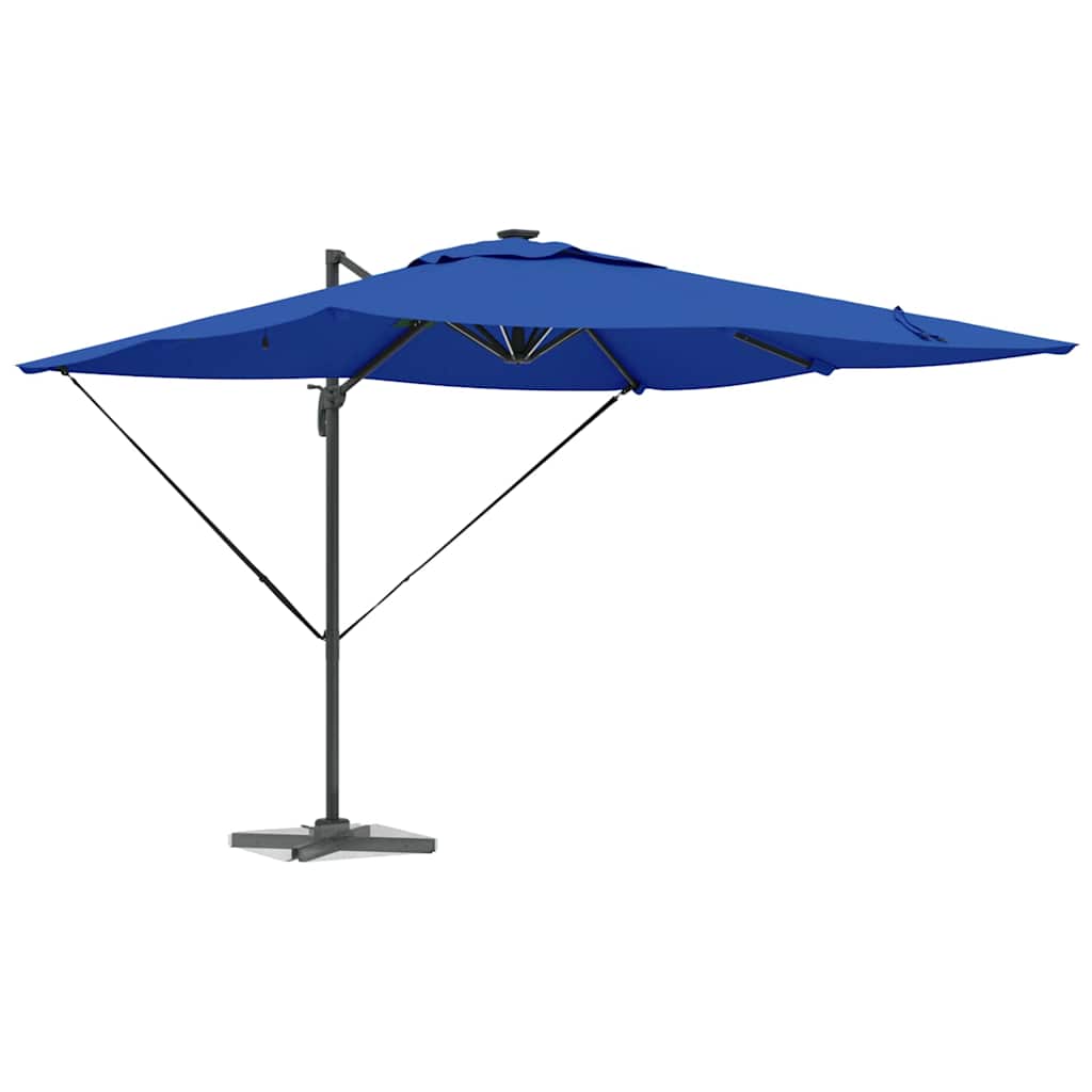 Sonnenschirm Azurblau 286 x 285 x 270 cm Aluminium