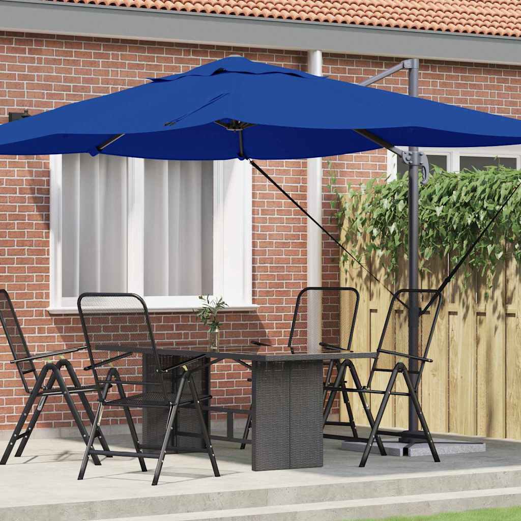 Sonnenschirm 351 x 250 x 260 cm Polyester und Aluminium