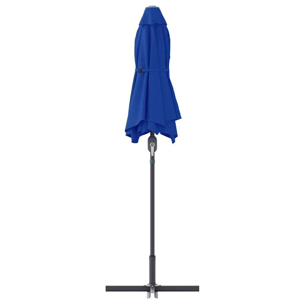 Garten-Sonnenschirm 370 x 197 x 239 cm Polyester und Aluminium