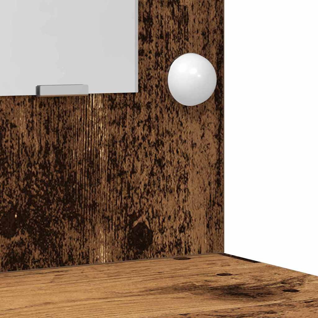 Schminktisch 3 stk. Altholz 40 x 41 x 135 cm Holzwerkstoff
