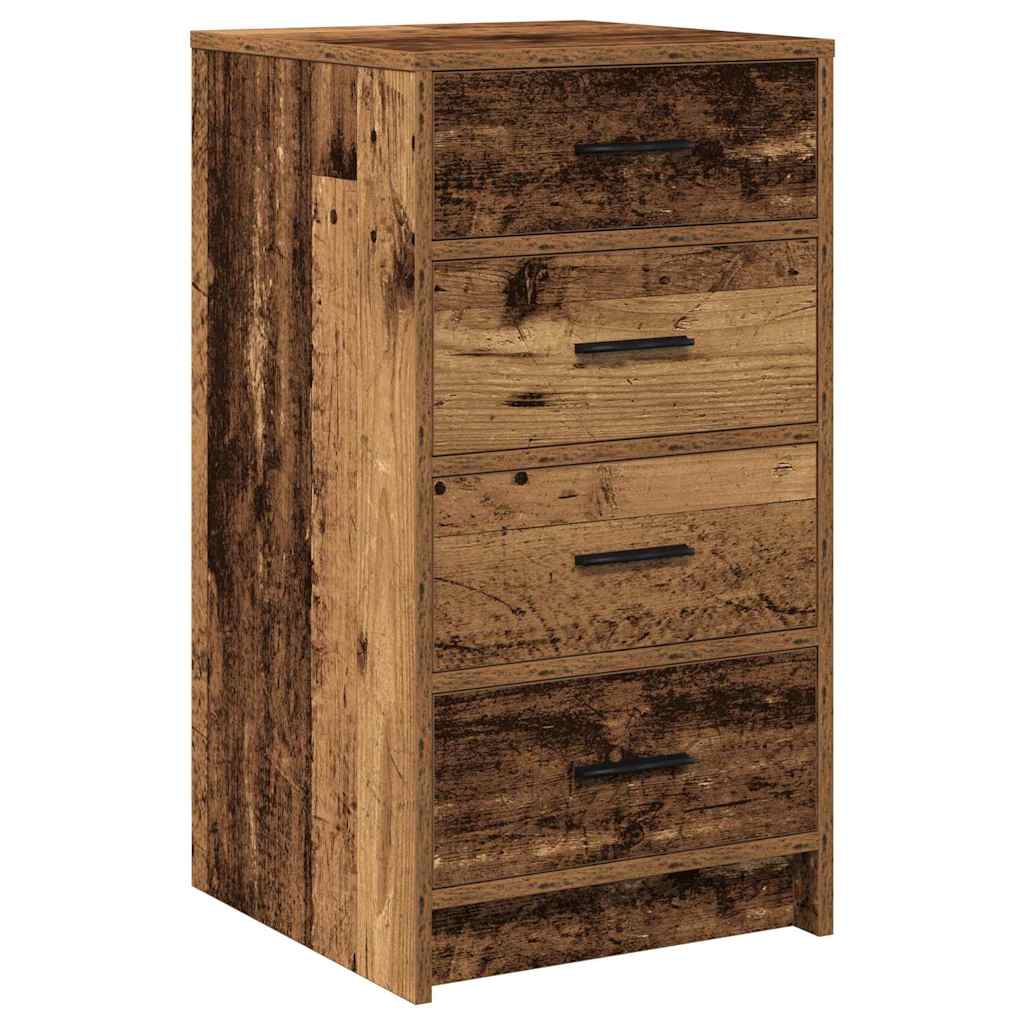 Schminktisch 3 stk. Altholz 40 x 41 x 135 cm Holzwerkstoff