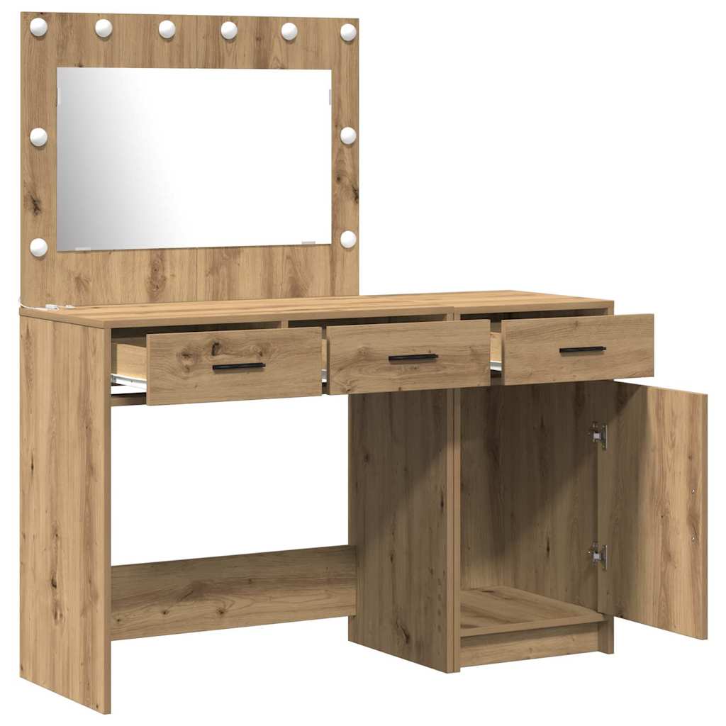 Schminktisch 2 pcs Braun 40 x 41 x 75 cm Holzwerkstoff