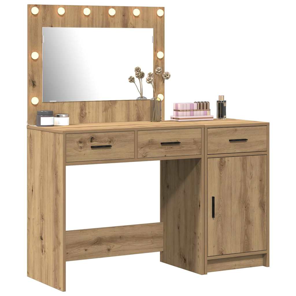 Schminktisch 2 pcs Braun 40 x 41 x 75 cm Holzwerkstoff