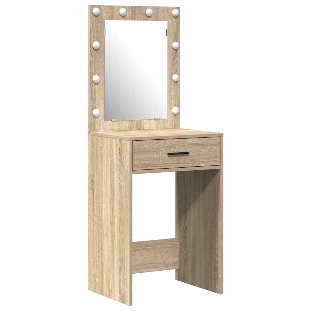 Schminktisch 2 stk. Braun 50 x 41 x 135 cm Holzwerkstoff