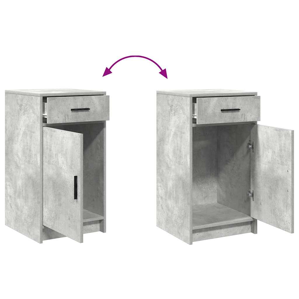 Schminktisch 2 stk. Grau 50 x 41 x 135 cm Holzwerkstoff