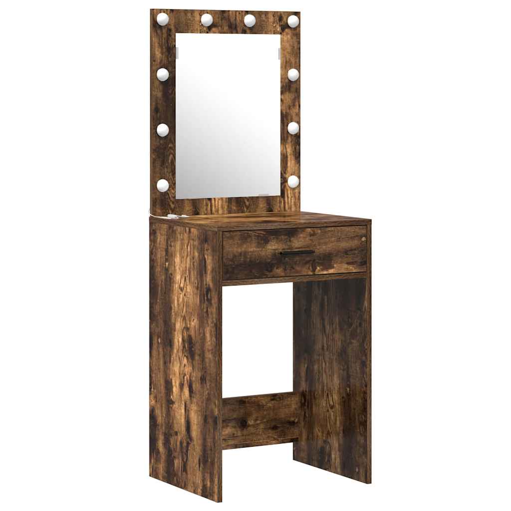 Schminktisch 2 stk. Braun 50 x 41 x 135 cm Holzwerkstoff