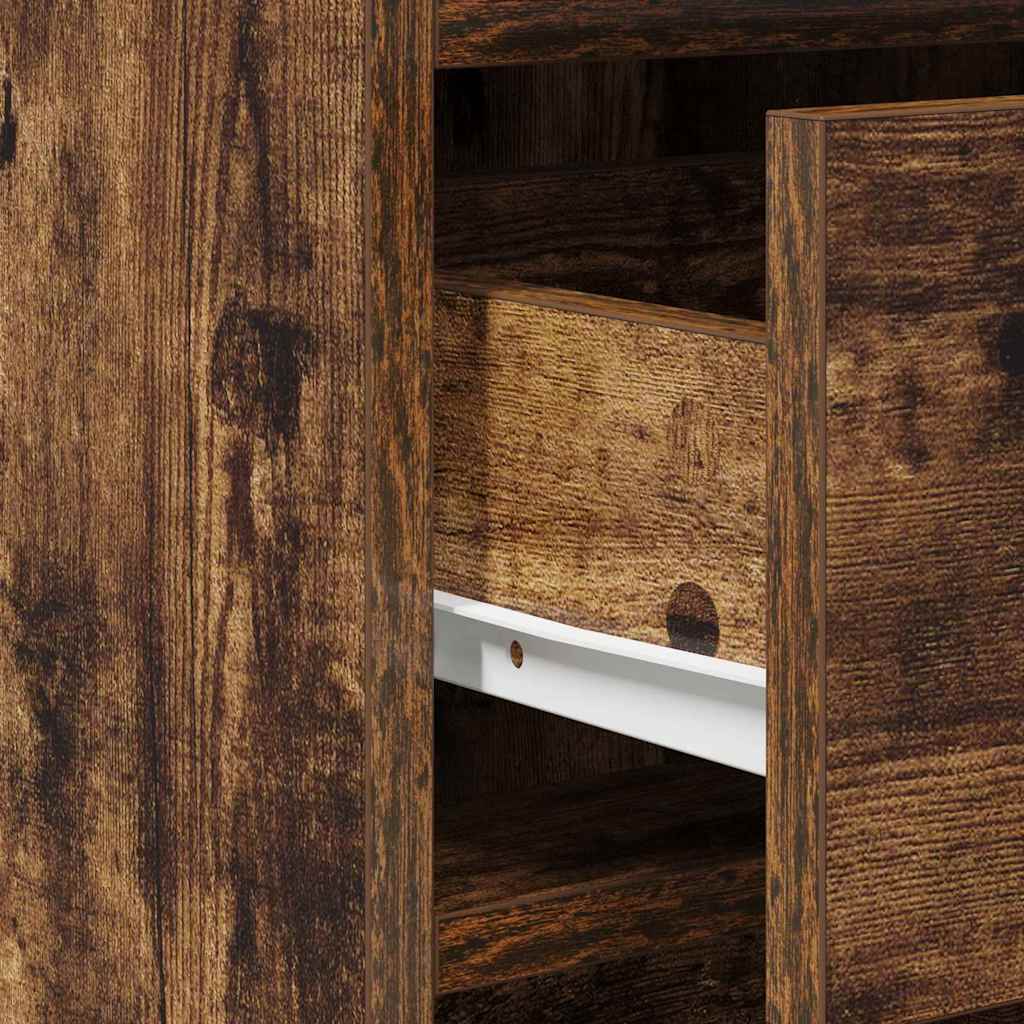 Schminktisch 3 stk. Braun 78,5 x 41 x 135 cm Holzwerkstoff