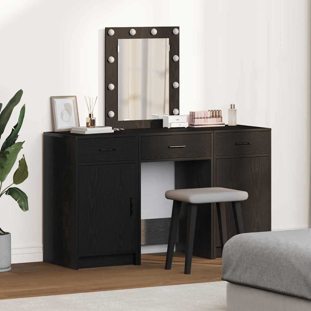 Schminktisch Schwarz 50 x 41 x 135 cm Holzwerkstoff