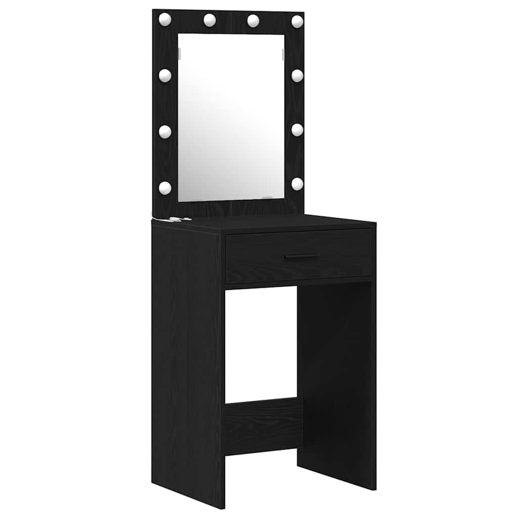 Schminktisch Schwarz 50 x 41 x 135 cm Holzwerkstoff