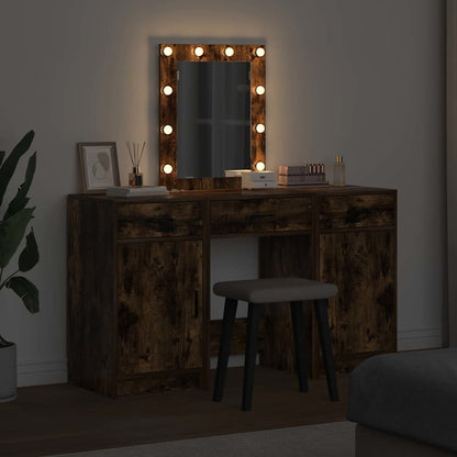 Schminktisch Braun 50 x 41 x 135 cm Holzwerkstoff