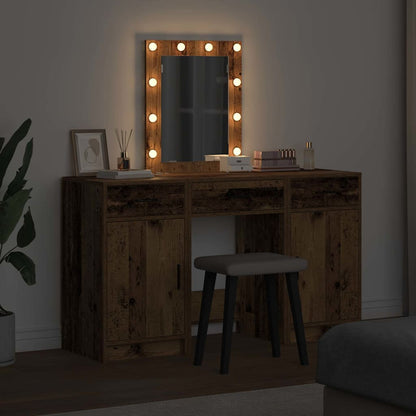 Schminktisch Braun 50 x 41 x 135 cm Holzwerkstoff