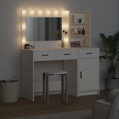 Schminktisch 2 stk. Weiß 78,5 x 41 x 135 cm Holzwerkstoff
