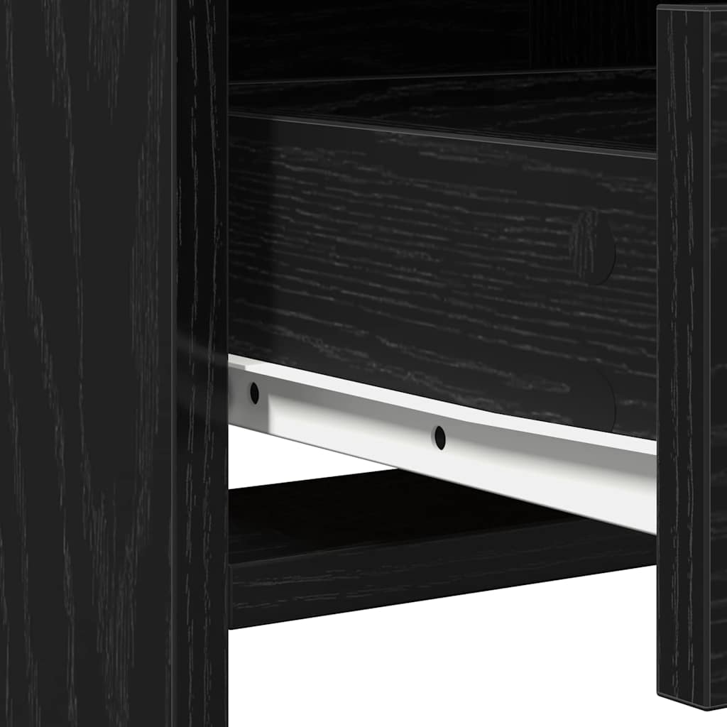 Schminktisch 2 stk. Schwarz 78,5 x 41 x 135 cm Holzwerkstoff
