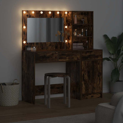 Schminktisch 2 stk. Braun 78,5 x 41 x 135 cm Holzwerkstoff