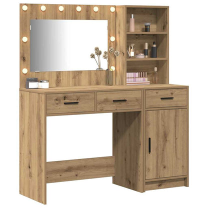 Schminktisch 2 stk. Braun 78,5 x 41 x 135 cm Holzwerkstoff
