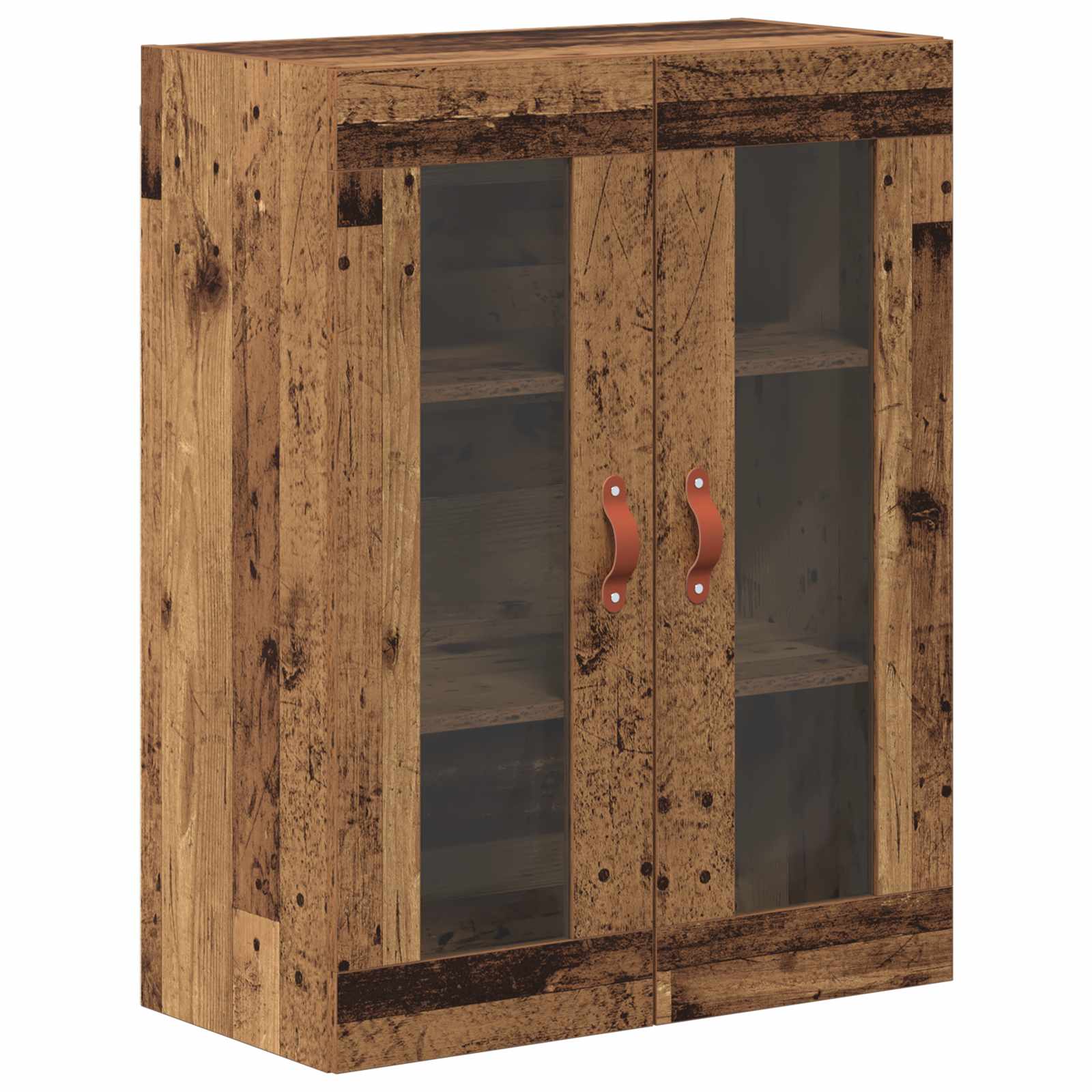 Wandschränke 2 stk. Altholz 69,5 x 34 x 90 cm Holzwerkstoff