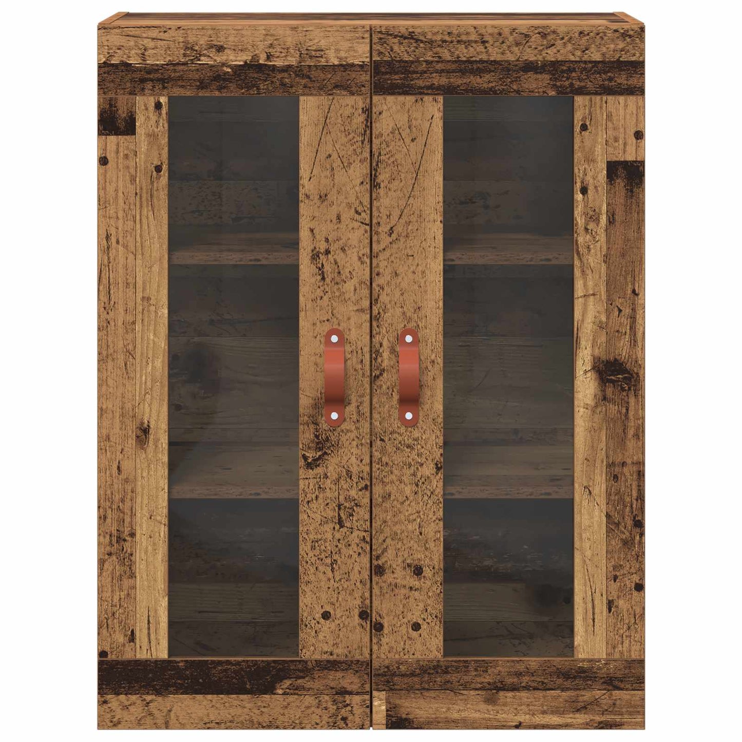 Wandschränke 2 stk. Altholz 69,5 x 34 x 90 cm Holzwerkstoff