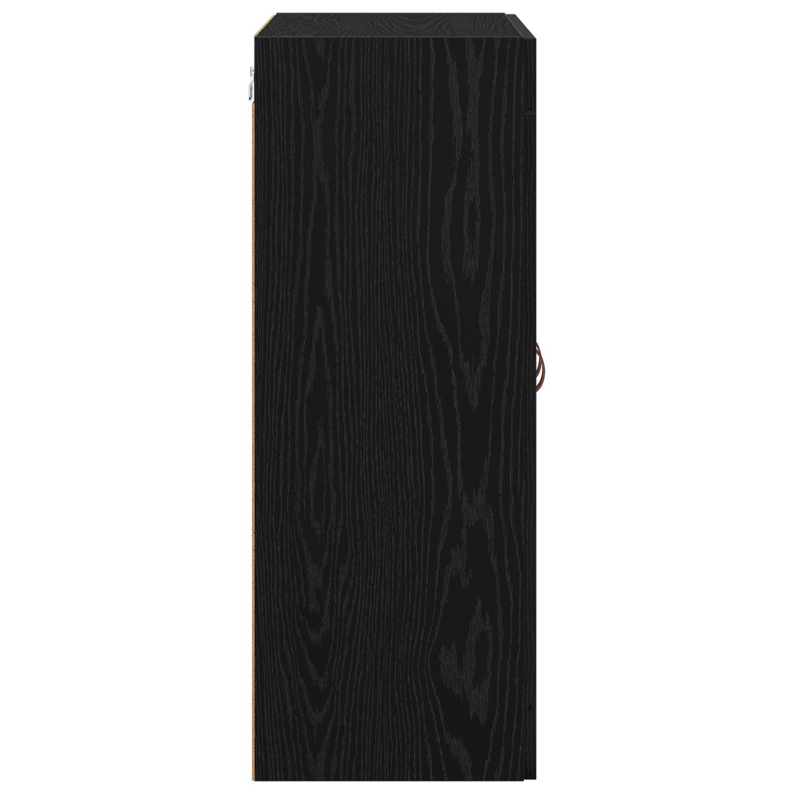 Wandschränke 2 stk. Schwarz Eichen-Optik 69,5 x 34 x 90 cm
