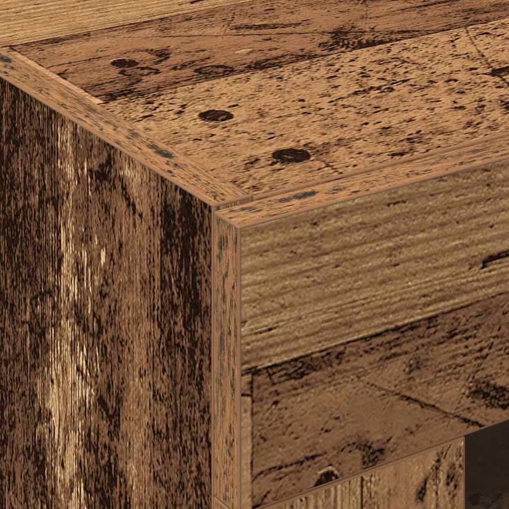 Wandschränke 2 stk. Altholz 69,5 x 34 x 90 cm Holzwerkstoff
