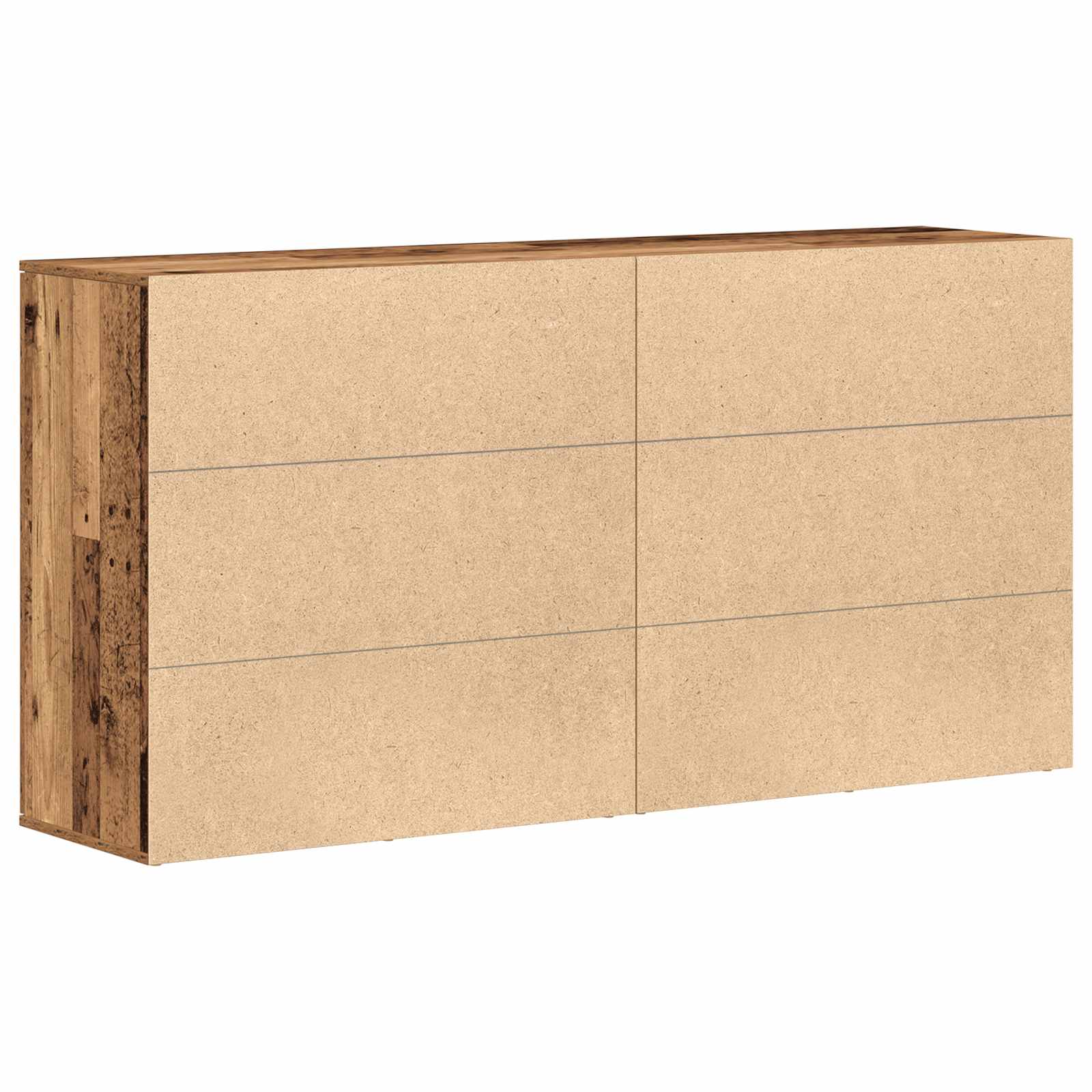 Sideboard 2 pcs Altholz 79 x 38 x 80 cm Holzwerkstoff