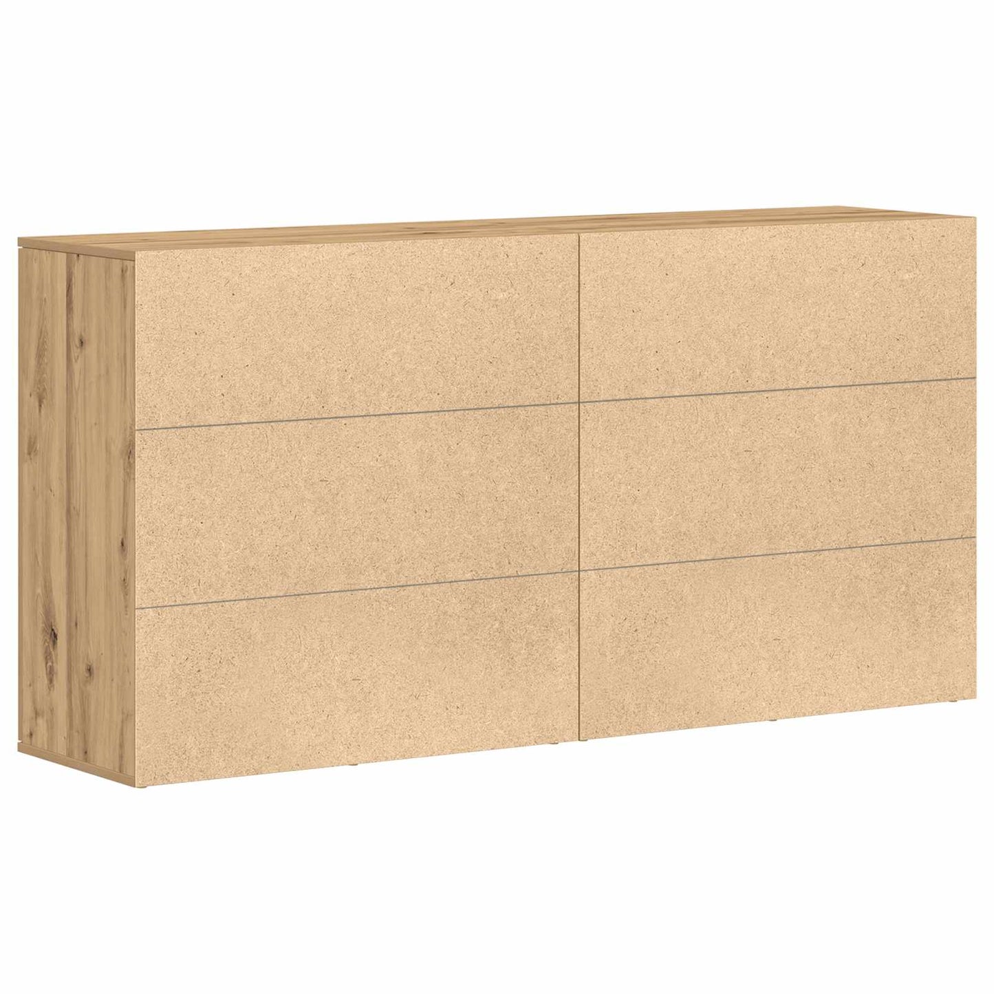 Sideboard 2 stk. Artisan-Eiche 79 x 38 x 80 cm Holzwerkstoff