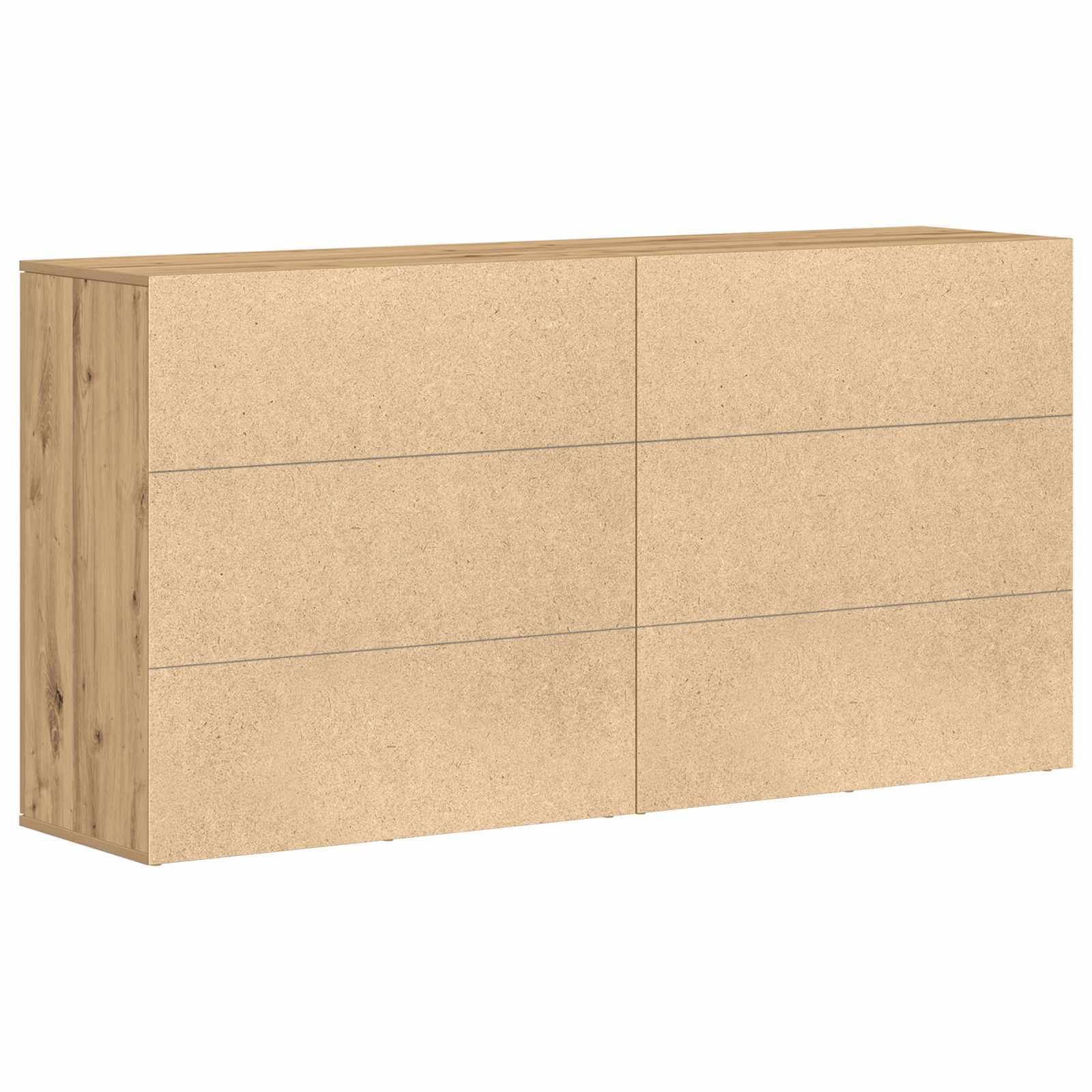 Sideboard 2 stk. Artisan-Eiche 79 x 38 x 80 cm Holzwerkstoff