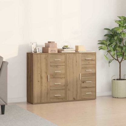Sideboard 2 stk. Artisan-Eiche 60 x 31 x 84 cm Holzwerkstoff