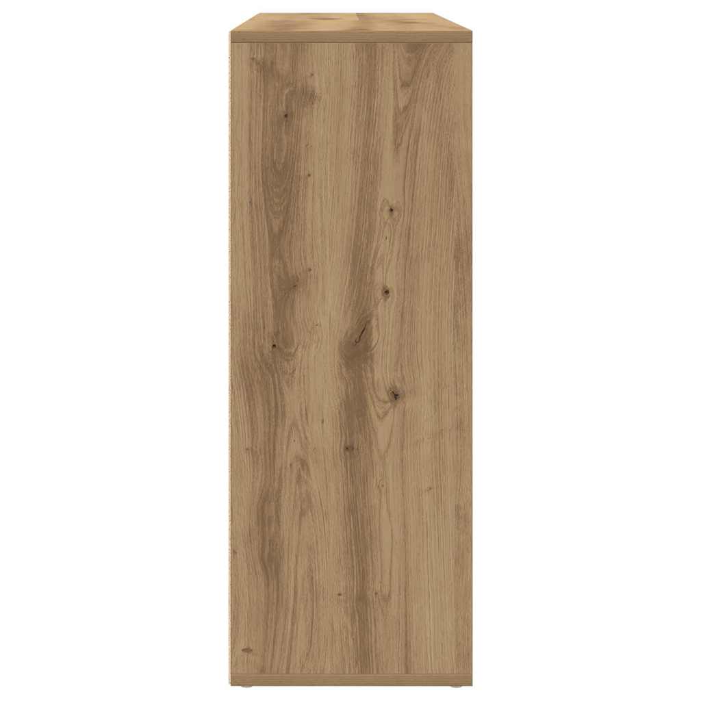Sideboard 2 pcs Artisan-Eiche 60 x 31 x 84 cm Holzwerkstoff