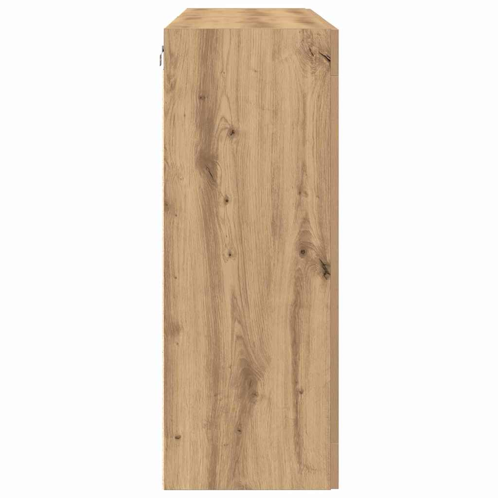 Wandschränke 2 stk. Artisan-Eiche 69,5 x 34 x 90 cm
