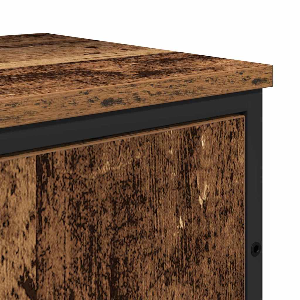 Badezimmermöbel-Set 2 stk. Braun 60 x 33 x 60 cm Holzwerkstoff