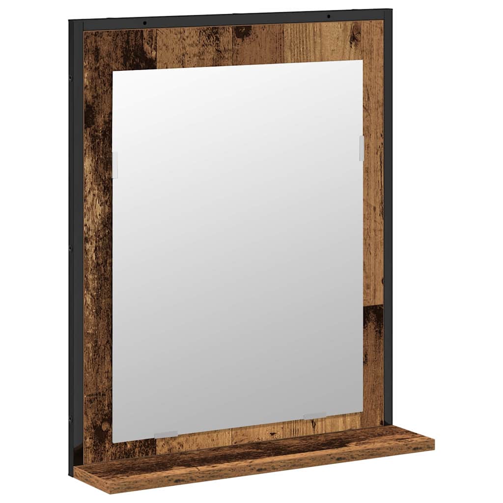 Badezimmermöbel-Set 2 stk. Braun 60 x 33 x 60 cm Holzwerkstoff