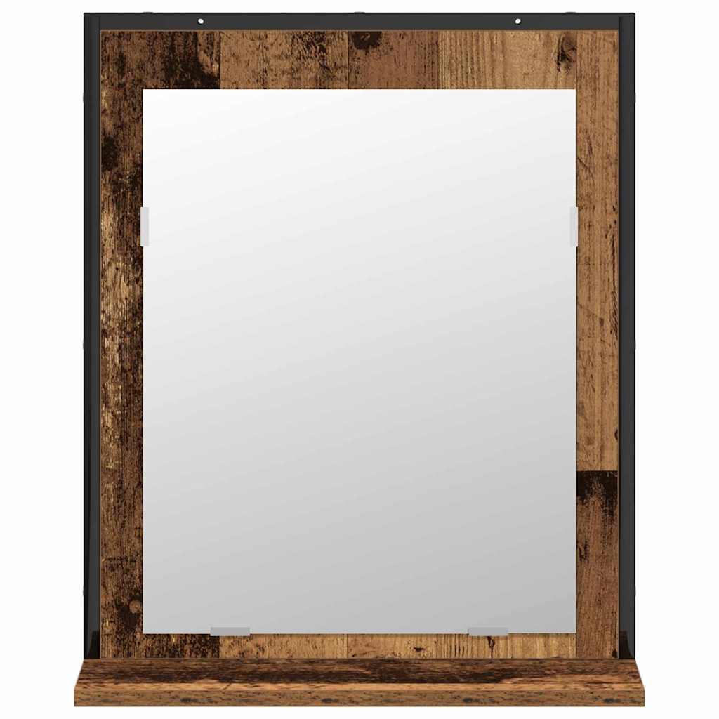Badezimmermöbel-Set 2 stk. Braun 60 x 33 x 60 cm Holzwerkstoff