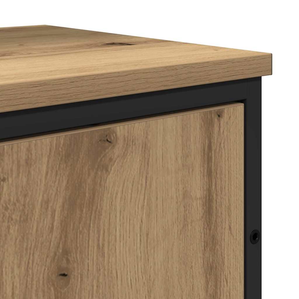 Badezimmermöbel-Set 2 stk. Braun 60 x 33 x 60 cm Holzwerkstoff