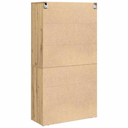 Highboard Artisan-Eiche 80 x 33 x 150 cm Holzwerkstoff