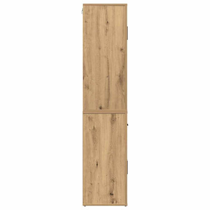 Highboard Artisan-Eiche 80 x 33 x 150 cm Holzwerkstoff