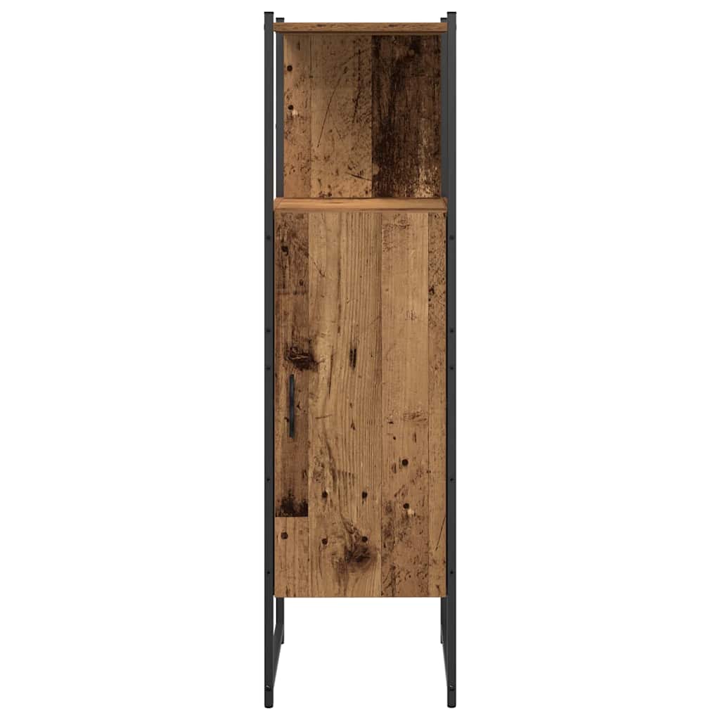 Badezimmermöbel-Set 3 stk. Braun 33 x 33 x 113,5 cm