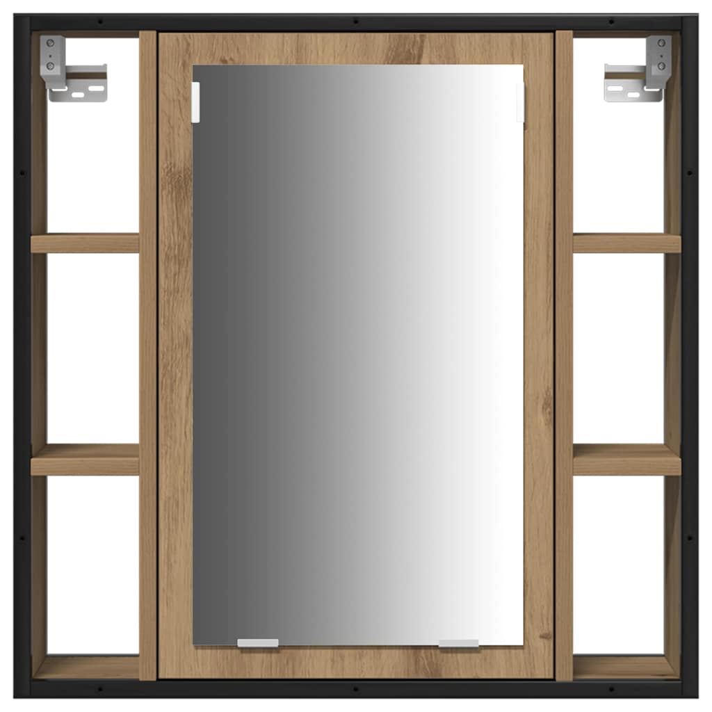 Badezimmer Waschbeckenmöbel mit Regal 3 pcs Braun Holzwerkstoff