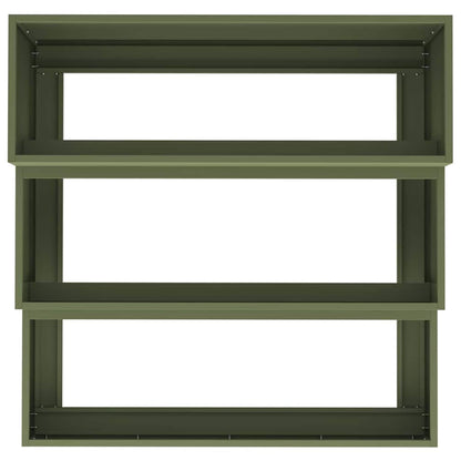 Garten-Pflanzgefäß Olive Grün 90 x 90 x 35 cm