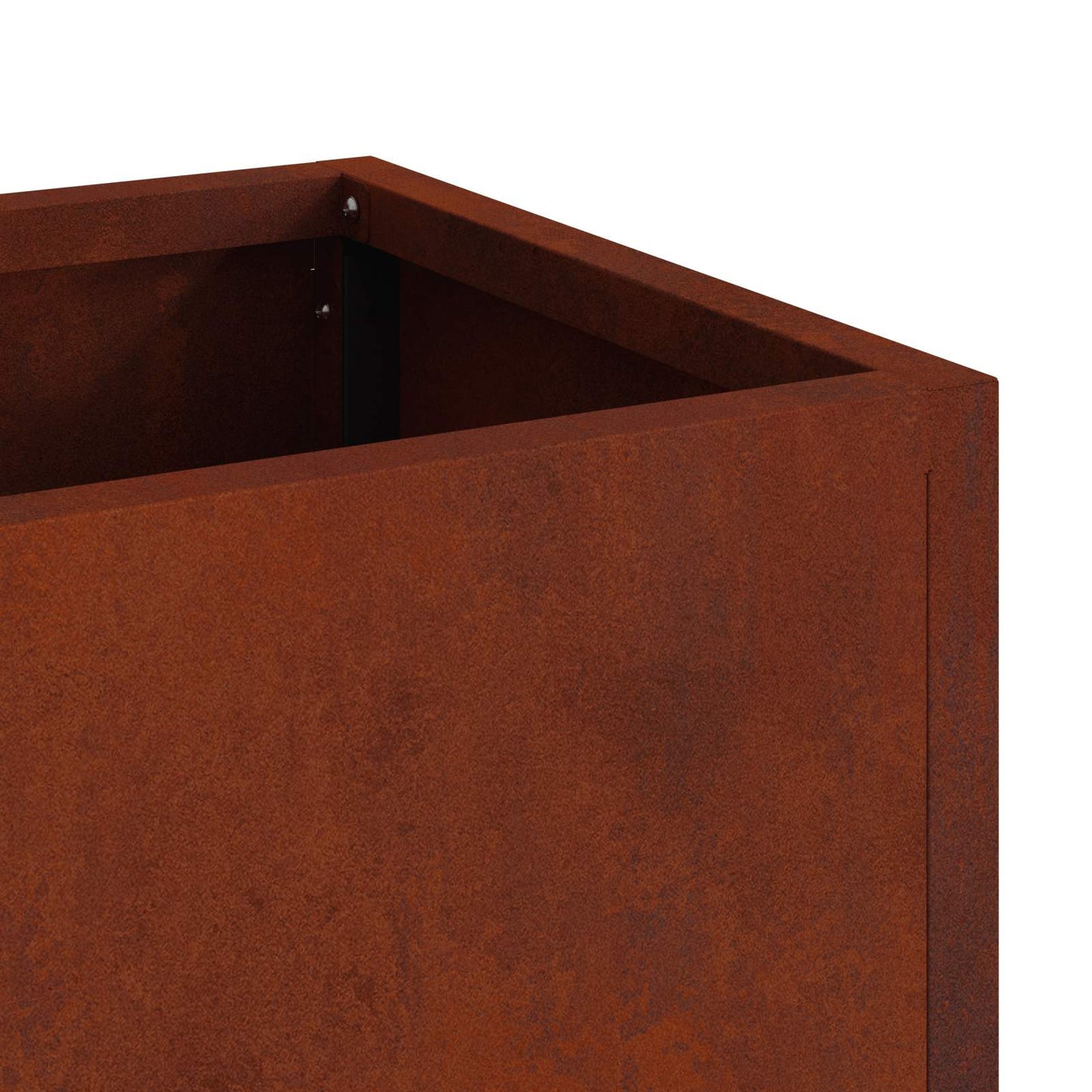 Hochbeet Gartenpflanzer Rostig 60 x 26 x 45 cm Wetterfeststahl