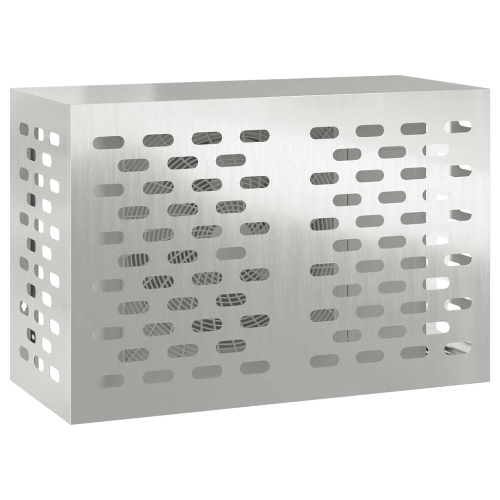 Klimaanlagenabdeckung Silber 90 x 40 x 60 cm Verzinkter Stahl