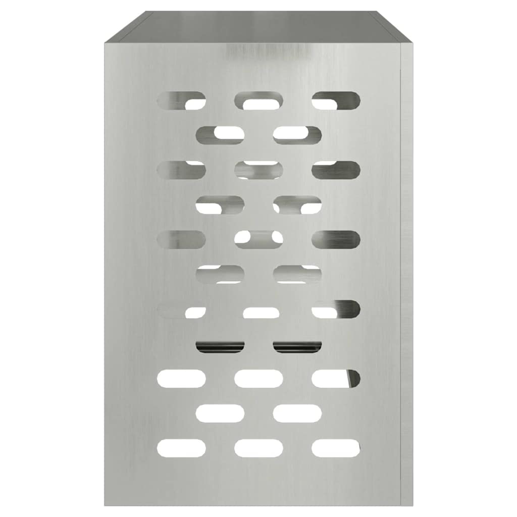 Klimaanlagenabdeckung Silber 90 x 40 x 60 cm Verzinkter Stahl
