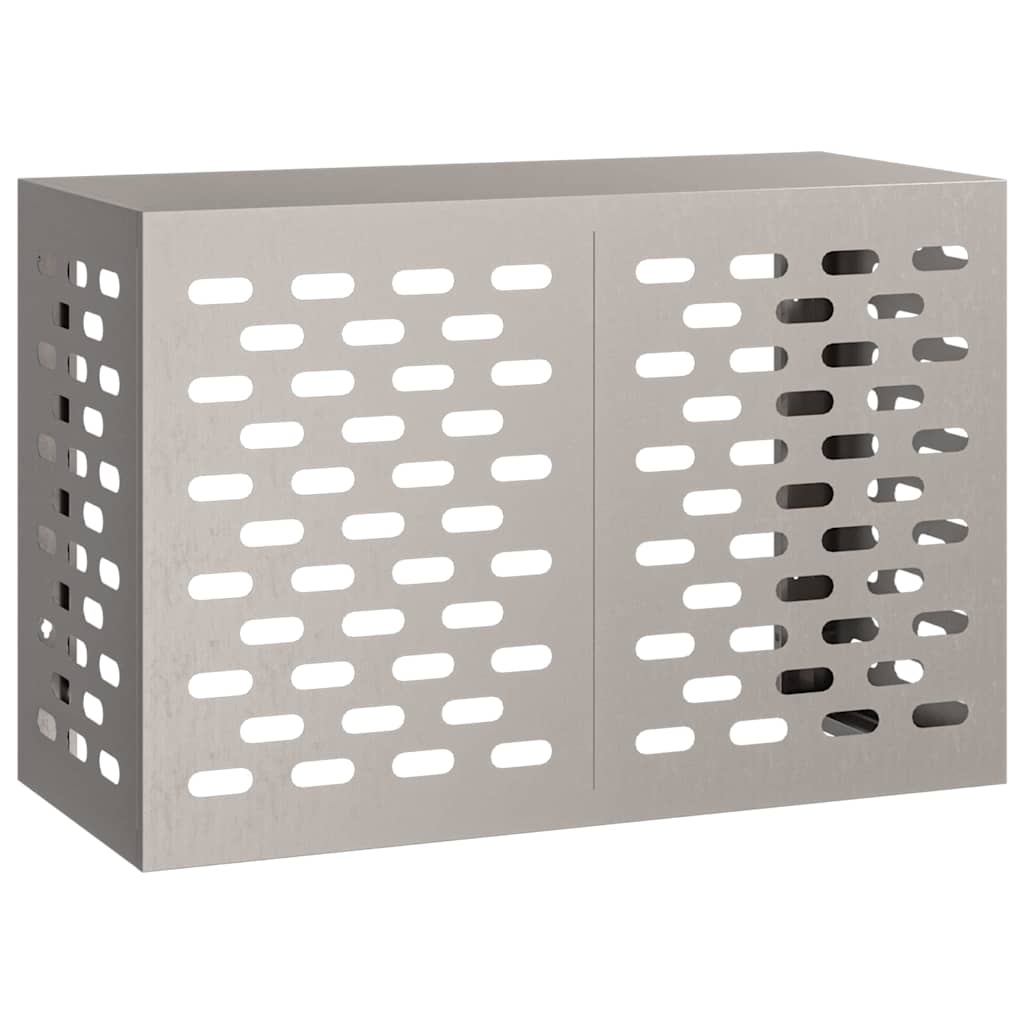 Klimaanlagenabdeckung Rostoptik 90 x 40 x 60 cm Wetterfeststahl