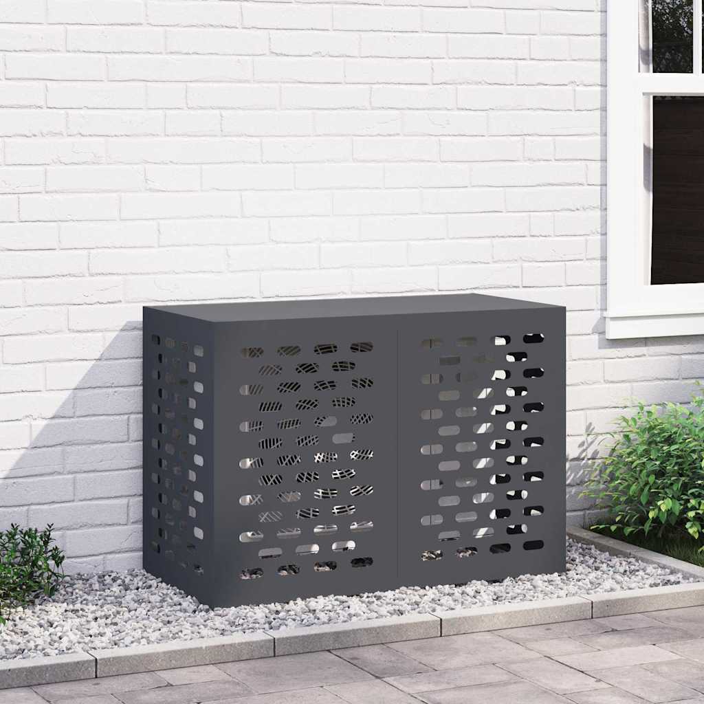 Klimaanlagenabdeckung Anthrazit 100 x 50 x 70 cm