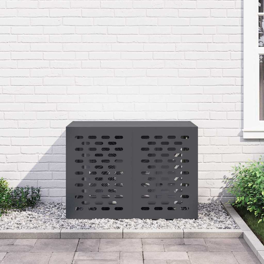 Klimaanlagenabdeckung Anthrazit 100 x 50 x 70 cm