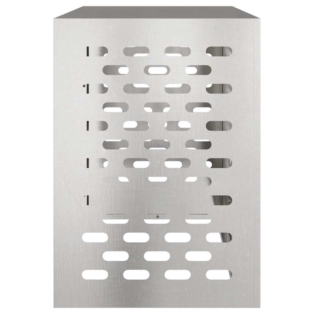 Klimaanlagenabdeckung Silber 100 x 50 x 70 cm Edelstahl
