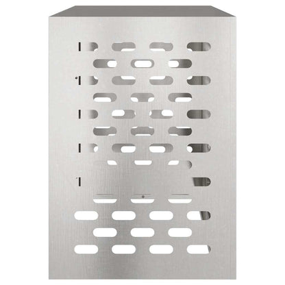 Klimaanlagenabdeckung Silber 100 x 50 x 70 cm Edelstahl