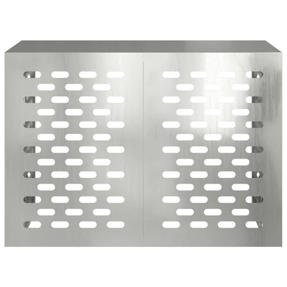 Klimaanlagenabdeckung Silber 100 x 50 x 70 cm Verzinkter Stahl